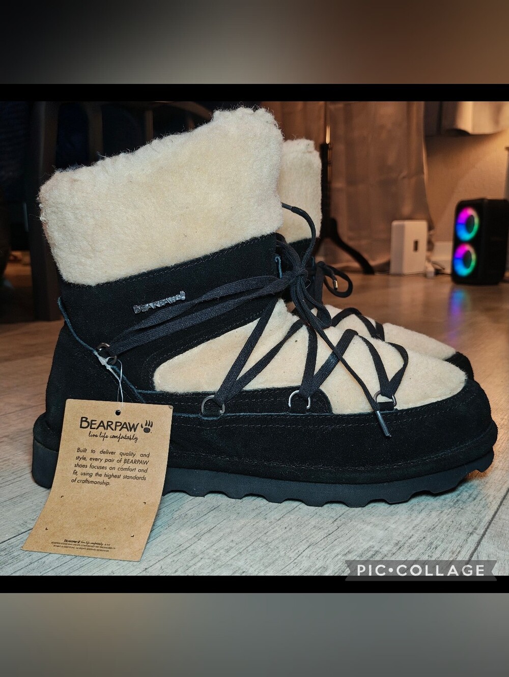 🐼NWT Bearpaw Women's Anastacia Arctic Shearling Boots🐼